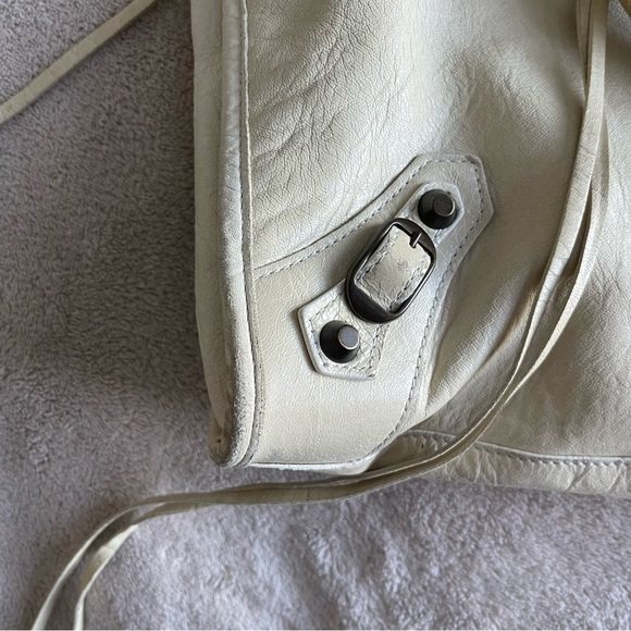 BALENCIAGA // authentic Classic Motorcycle City in off white - Picture 5 of 11